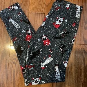 Sweetlegs Dog themed holiday leggings